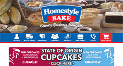 Desktop Screenshot of homestylebake.com.au